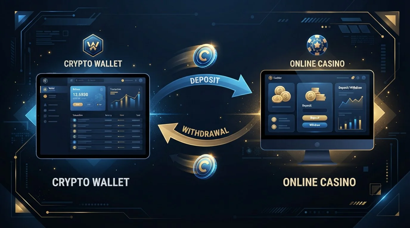 Proceso de depósito y retirada con BNB desde un monedero cripto