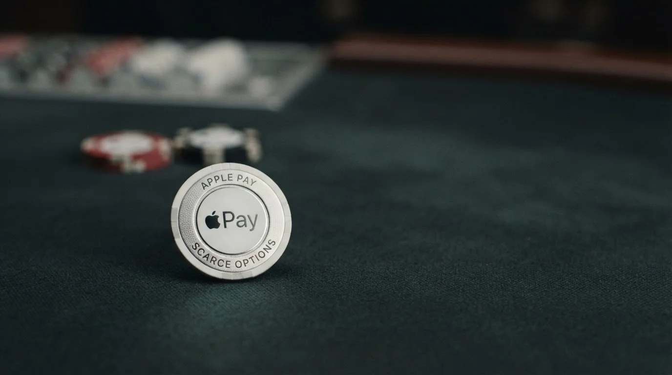 Logo PlatinCasino sobre fondo representando adopción limitada