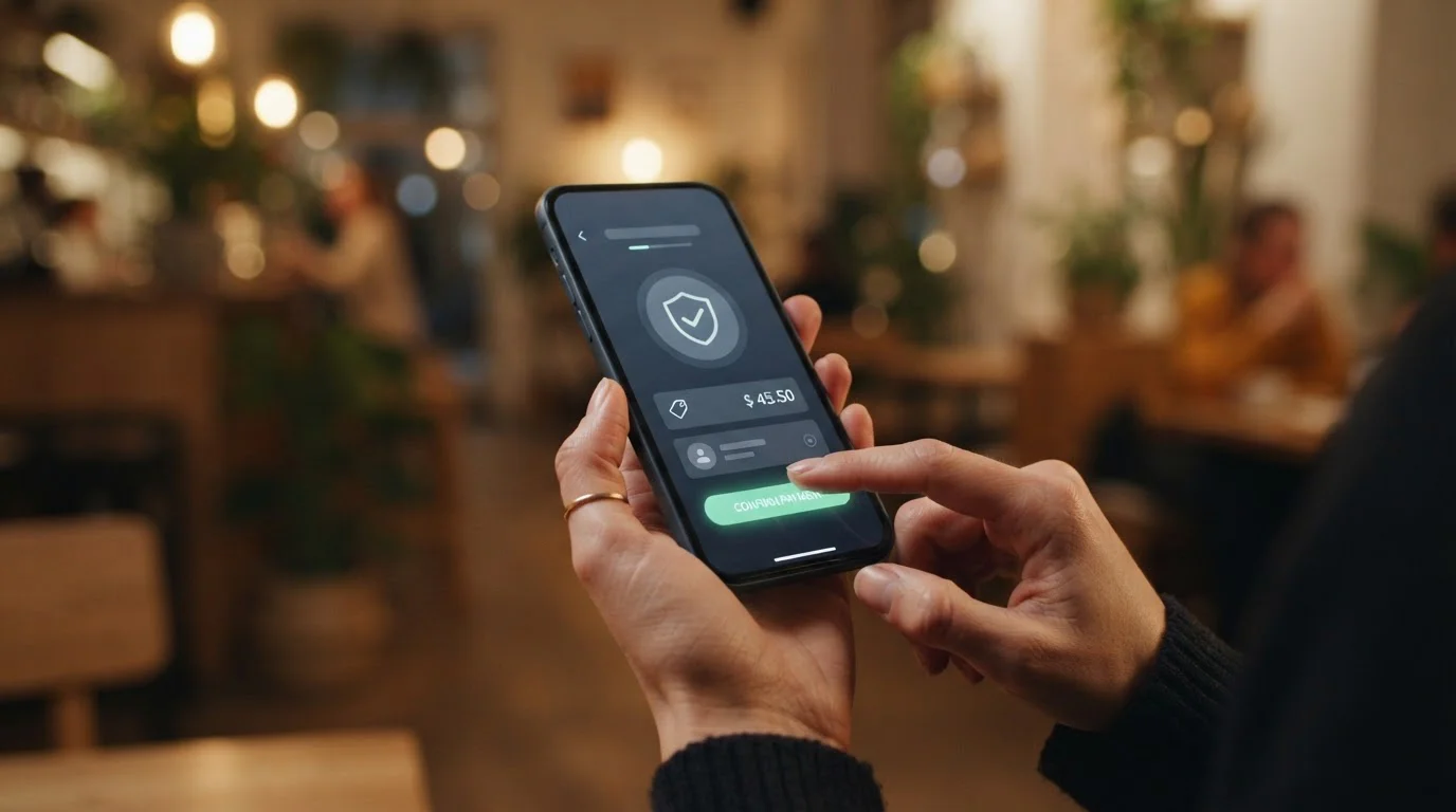 Interfaz de pago PayPal en proceso de autorización desde smartphone